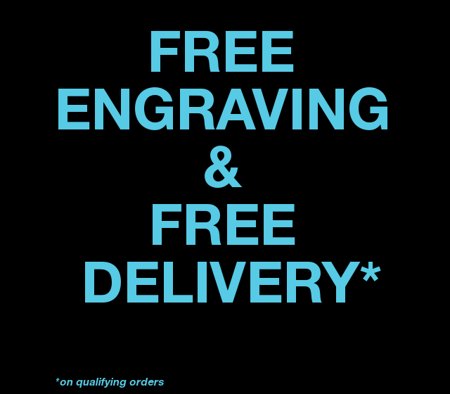 Free Engraving & Free Delivery